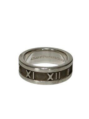 Tiffany & Co 925 Atlas Ring Silver